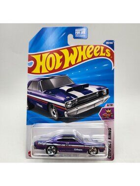 Hot Wheels 68 Dodge Dart Purple Compact Kings 6/10 129/250